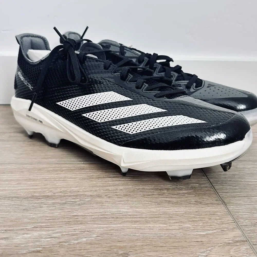 Adidas Adizero Electric 2. Men's Baseball Cleats JI1489 Size 11.5 Black Pro